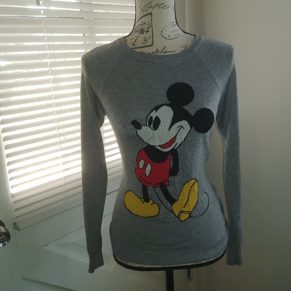 Mickey Mouse knit sweater